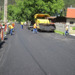 SO 07 Zberače Stuápné - asfaltovanie štátnej cesty Máj 2013
